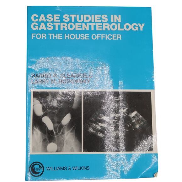 Case Studies in Gastroenterology Book Williams & Wilkins 1989 Vintage Medicine - Picture 1 of 7